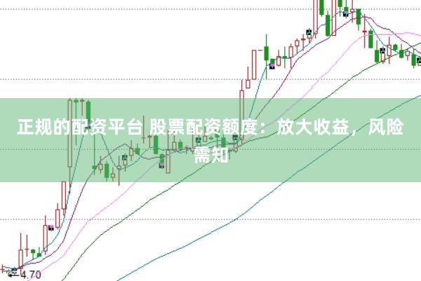 正规的配资平台 股票配资额度：放大收益，风险需知