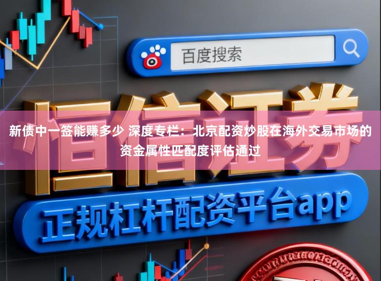 新债中一签能赚多少 深度专栏：北京配资炒股在海外交易市场的资金属性匹配度评估通过