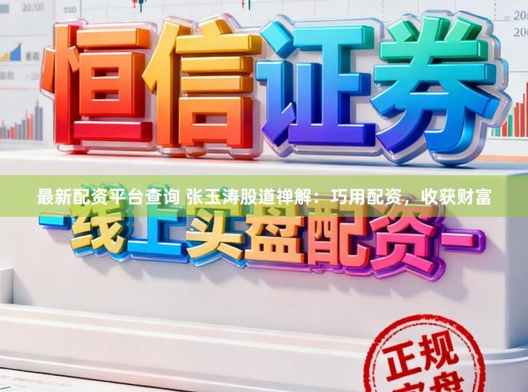 最新配资平台查询 张玉涛股道禅解：巧用配资，收获财富